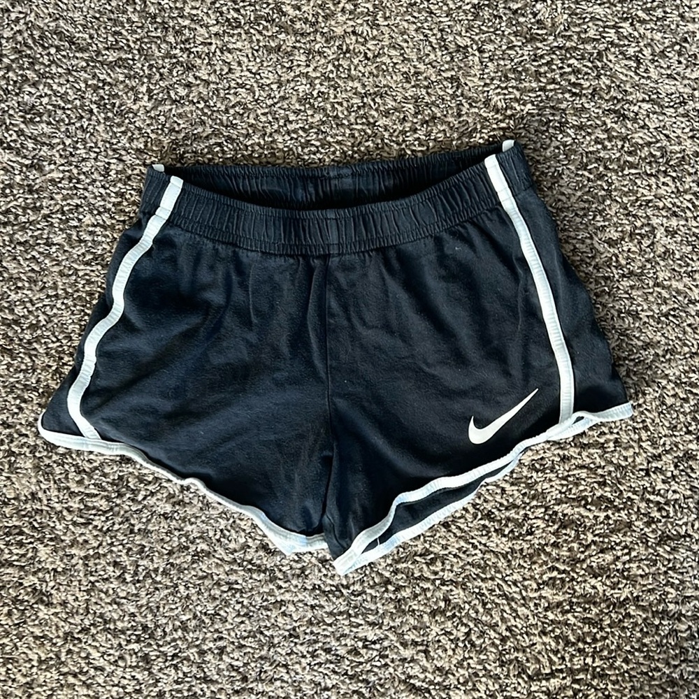Girls Nike shorts, super cute and perfect for cheer or soccer!